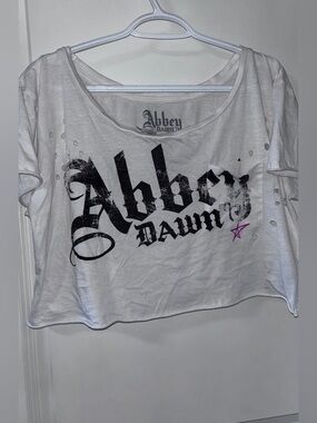 Abbey Dawn - Avril Lavigne 
 Large Crop Top